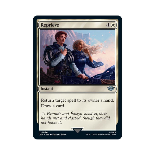 Magic the Gathering - Reprieve (Foil) - Universes Beyond: The Lord of the Rings: Tales of Middle - earth - The Scale Model Stash