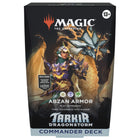 Magic the Gathering - Tarkir Dragonstorm - Commander Deck Abzan Armor - The Scale Model Stash