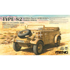 Meng - Type 82 German Pkw.K1 Kubelwagen (North Africa) - The Scale Model Stash