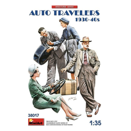 Mini Art - Auto Travellers 1930 - 40s 1/35 - The Scale Model Stash