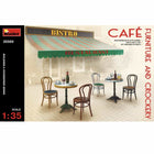Mini Art - Cafe Furniture and Crockery 1/35 - The Scale Model Stash