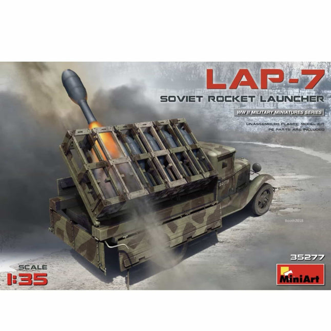 Mini Art - LAP - 7 Soviet Rocket Launcher 1/35 - The Scale Model Stash