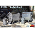 Mini Art - Steel Trash Bins 1/35 - The Scale Model Stash