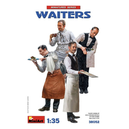 Mini Art - Waiters 1/35 - The Scale Model Stash