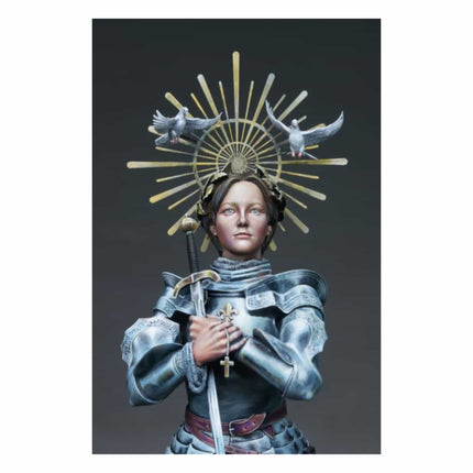 Nuts Planet - The Messenger Jeanne D'Arc 1412 - 1431 1/10 Resin Bust - The Scale Model Stash