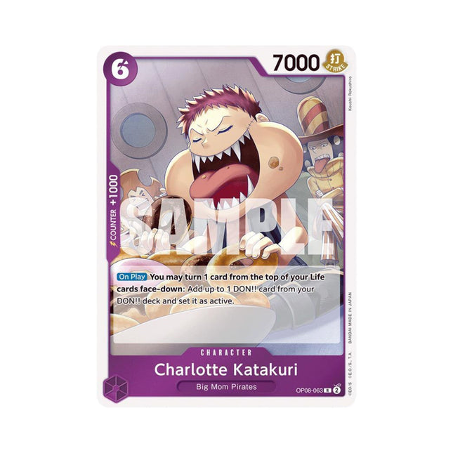 One Piece - Charlotte Katakuri (063) - Two Legends (OP08) - The Scale Model Stash