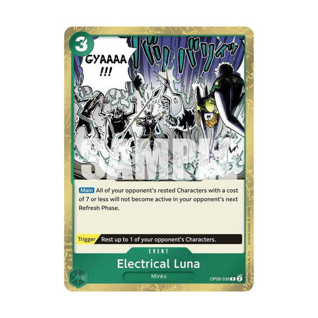 One Piece - Electrical Luna - Two Legends (OP08) - The Scale Model Stash