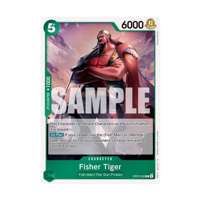 One Piece - Fisher Tiger - 500 Years in the Future (OP07) - The Scale Model Stash