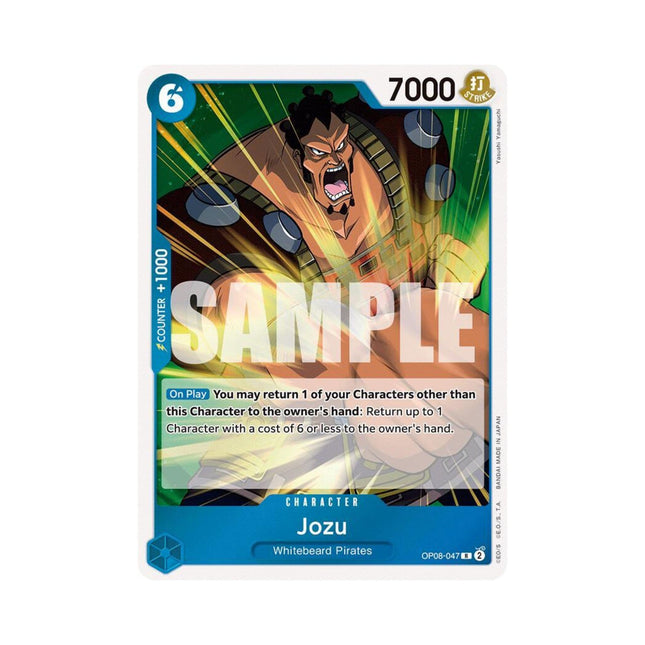 One Piece - Jozu - Two Legends (OP08) - The Scale Model Stash