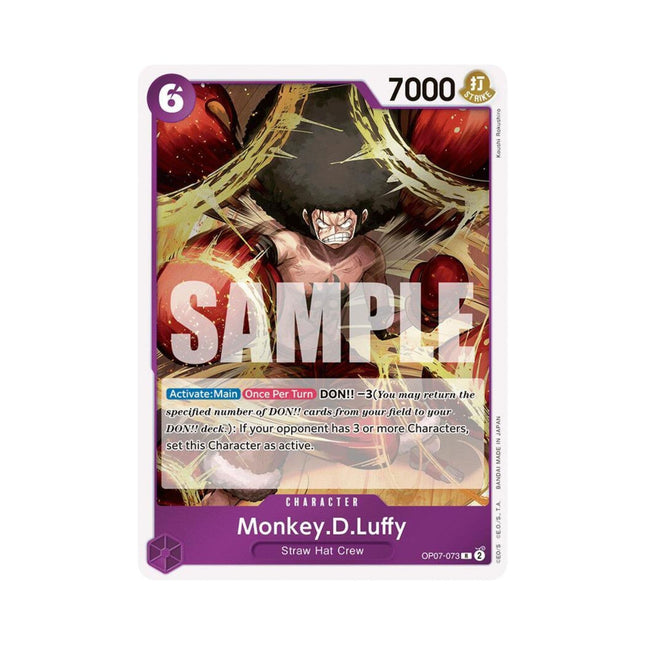 One Piece - Monkey.D.Luffy (073) - 500 Years in the Future (OP07) - The Scale Model Stash
