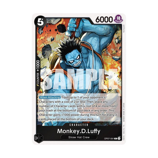 One Piece - Monkey.D.Luffy (091) - 500 Years in the Future (OP07) - The Scale Model Stash