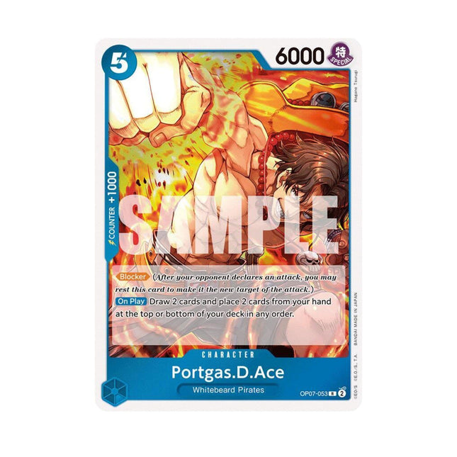 One Piece - Portgas.D.Ace (053) - 500 Years in the Future (OP07) - The Scale Model Stash