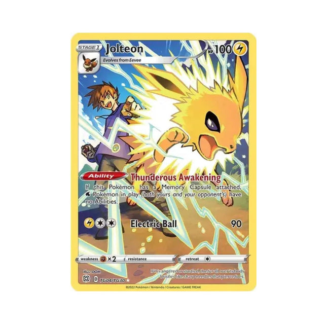 Pokemon - Brilliant Stars TG04/TG30 Jolteon - The Scale Model Stash