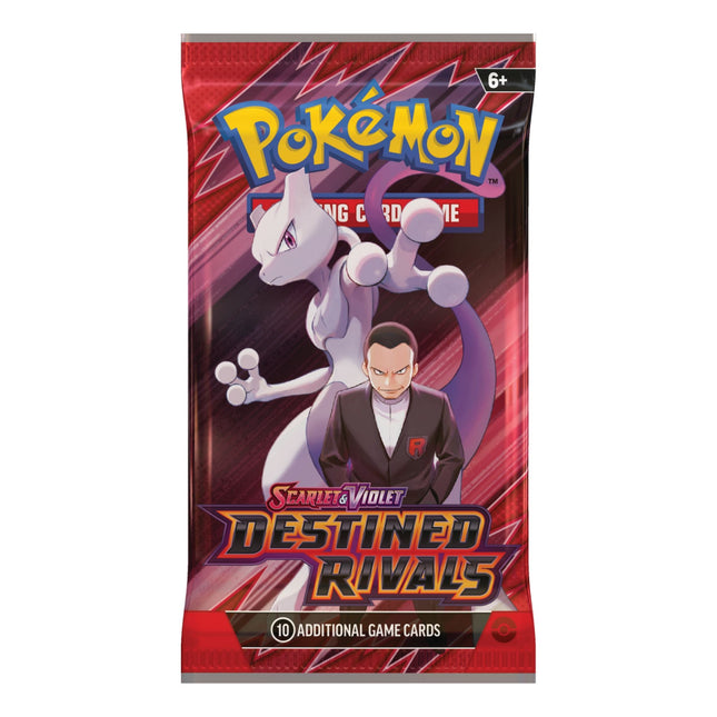 Pokemon - Destined Rivals Booster Pack - The Scale Model Stash