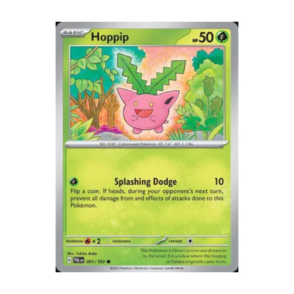 Pokemon - Paldea Evolved 001/193 Hoppip (Non Holo) - The Scale Model Stash