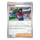 Pokemon - Prismatic Evolutions 103/131 Carmine (Poke Ball Holo) - The Scale Model Stash