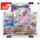 Pokemon - Scarlet and Violet Paldea Evolved 3 Pack Blister Tinkatink - The Scale Model Stash
