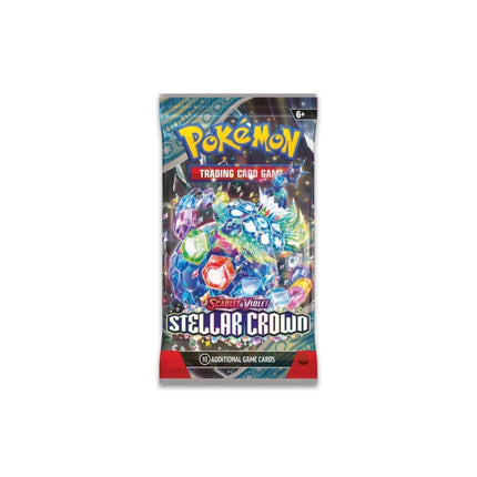 Pokemon - Scarlet & Violet - Stellar Crown Booster Pack - The Scale Model Stash