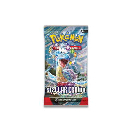 Pokemon - Scarlet & Violet - Stellar Crown Booster Pack - The Scale Model Stash