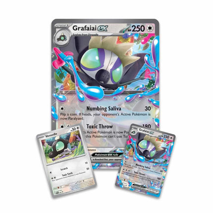 Pokémon TCG: Grafaiai ex Box - The Scale Model Stash