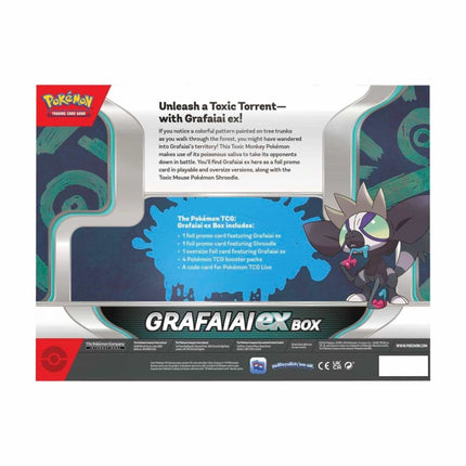 Pokémon TCG: Grafaiai ex Box - The Scale Model Stash