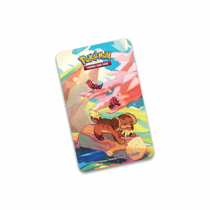 Pokémon TCG: Vibrant Paldea Mini Tin (Oricorio & Dachsbun) - The Scale Model Stash