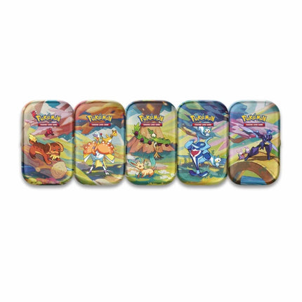 Pokémon TCG: Vibrant Paldea Mini Tin (Oricorio & Dachsbun) - The Scale Model Stash