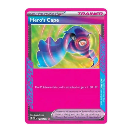 Pokemon - Temporal Forces 152/162 Hero's Cape - The Scale Model Stash