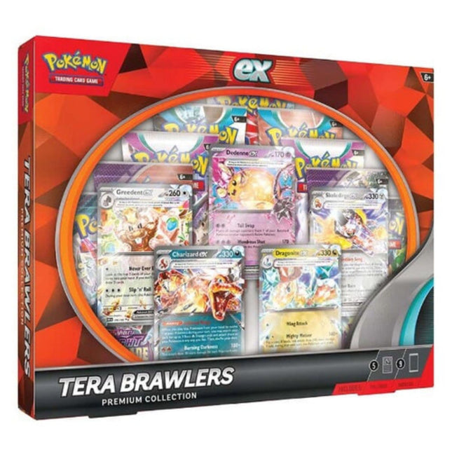 Pokemon - Tera Brawlers Premium Collection Box - The Scale Model Stash
