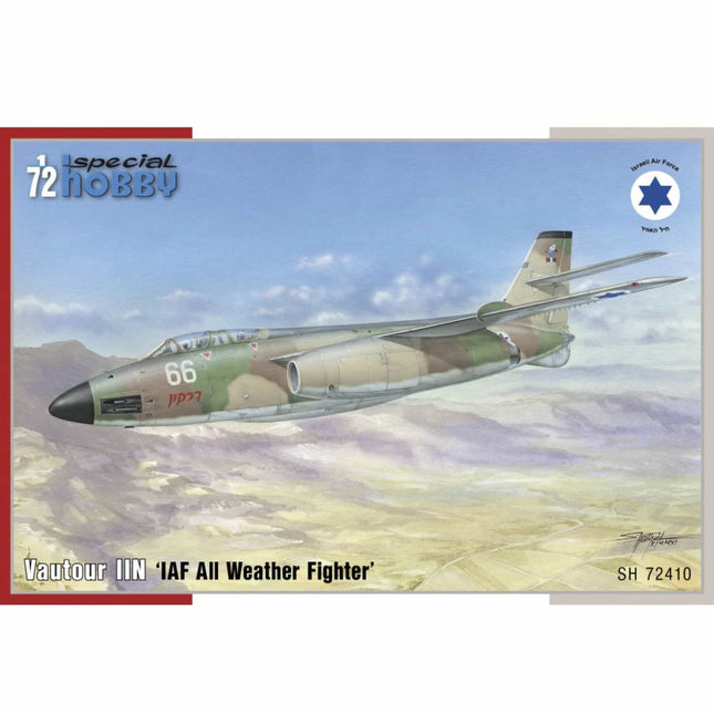 Special Hobby - Vautour IIN IAF All Weather Fighter 1/72 - The Scale Model Stash