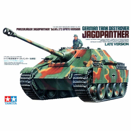 Tamiya - German Tank Destroyer Jagdpanther Late Version 1/35 - The Scale Model Stash