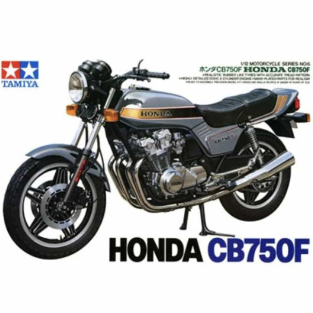 Tamiya - Honda CB750F Motorbike 1/24 - The Scale Model Stash