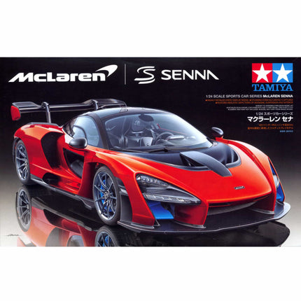 Tamiya - McClaren Senna Sports Car 1/24 - The Scale Model Stash