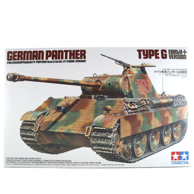 Tamiya - Panther Type G Early Version 1/35 - The Scale Model Stash