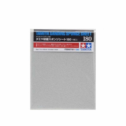 Tamiya - Sanding Sponge Sheet 180 - The Scale Model Stash