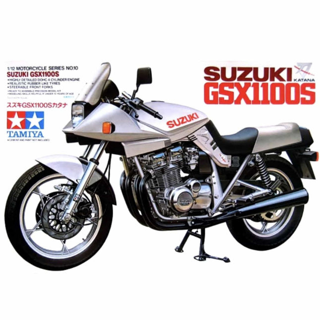 Tamiya - Suzuki Katana GSX1100S Motorbike 1/12 - The Scale Model Stash