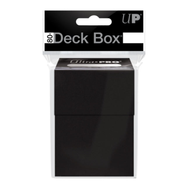 Ultra Pro - Deck Box - Plain Black - The Scale Model Stash