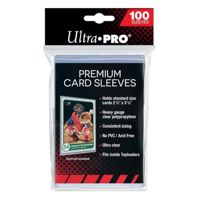 Ultra Pro - Premium Clear Standard Card Sleeves 100pk - The Scale Model Stash