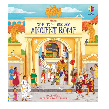 Usborne - Step Inside Long Ago Ancient Rome - The Scale Model Stash