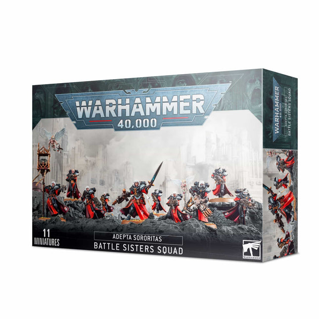 Warhammer 40,000 - Adepta Sororitas Battle Sisters Squad - The Scale Model Stash