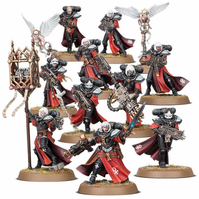 Warhammer 40,000 - Adepta Sororitas Battle Sisters Squad - The Scale Model Stash