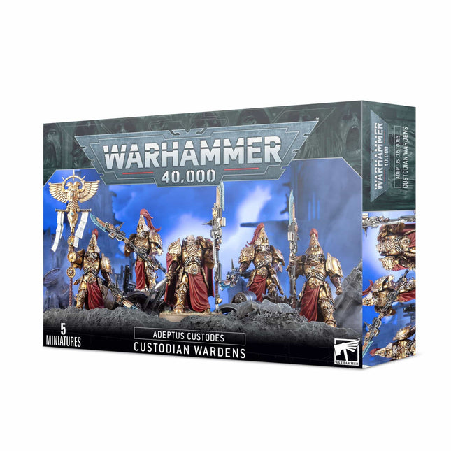 Warhammer 40,000 - Adeptus Custodes Custodian Wardens - The Scale Model Stash