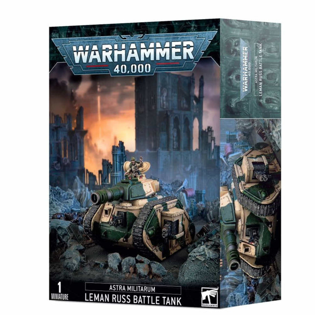 Warhammer 40,000 - Astra Militarum Leman Russ Battle Tank - The Scale Model Stash