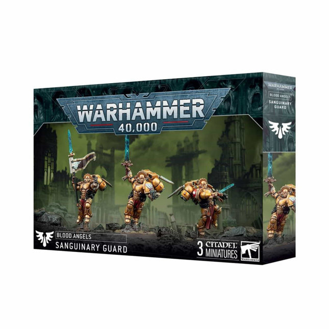 Warhammer 40,000 - Blood Angels Sanguinary Guard - The Scale Model Stash