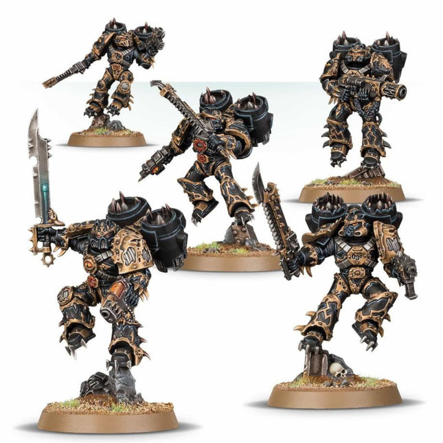 Warhammer 40,000 - Chaos Space Marines Raptors - The Scale Model Stash