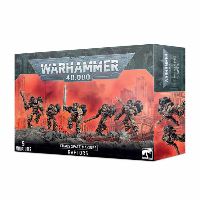 Warhammer 40,000 - Chaos Space Marines Raptors - The Scale Model Stash