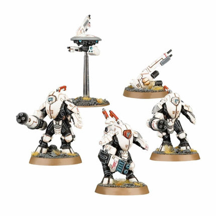 Warhammer 40,000 - T'au Empire Stealth Battlesuits - The Scale Model Stash
