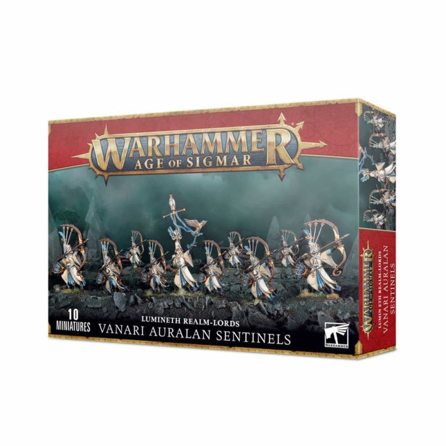 Warhammer Age of Sigmar - Lumineth Realm - Lords Vanari Auralan Sentinels - The Scale Model Stash