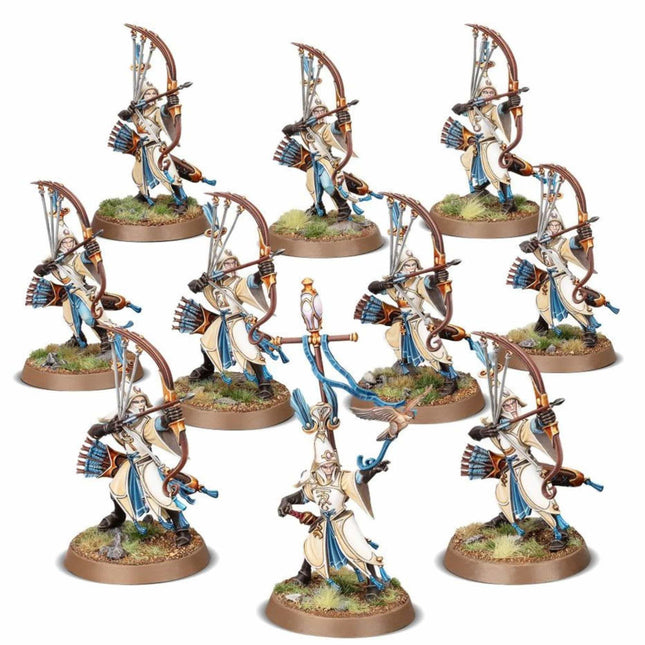 Warhammer Age of Sigmar - Lumineth Realm - Lords Vanari Auralan Sentinels - The Scale Model Stash