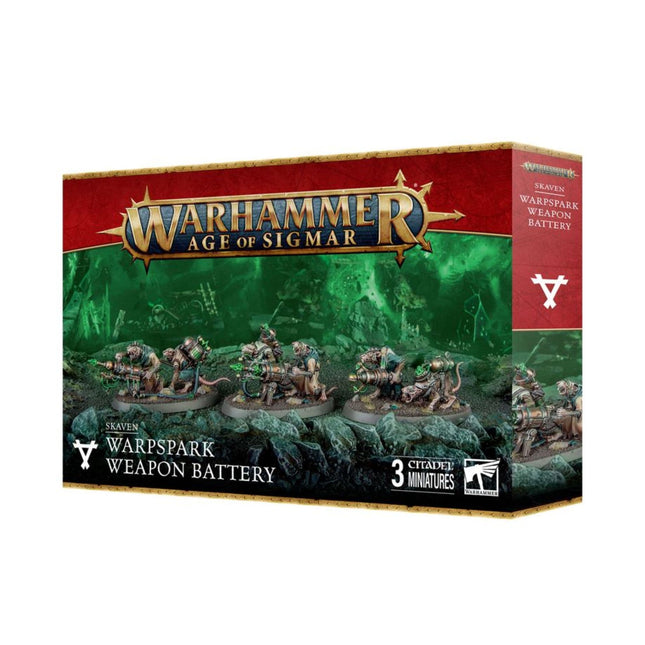 Warhammer Age of Sigmar - Skaven Warspark Weapon Battery - The Scale Model Stash